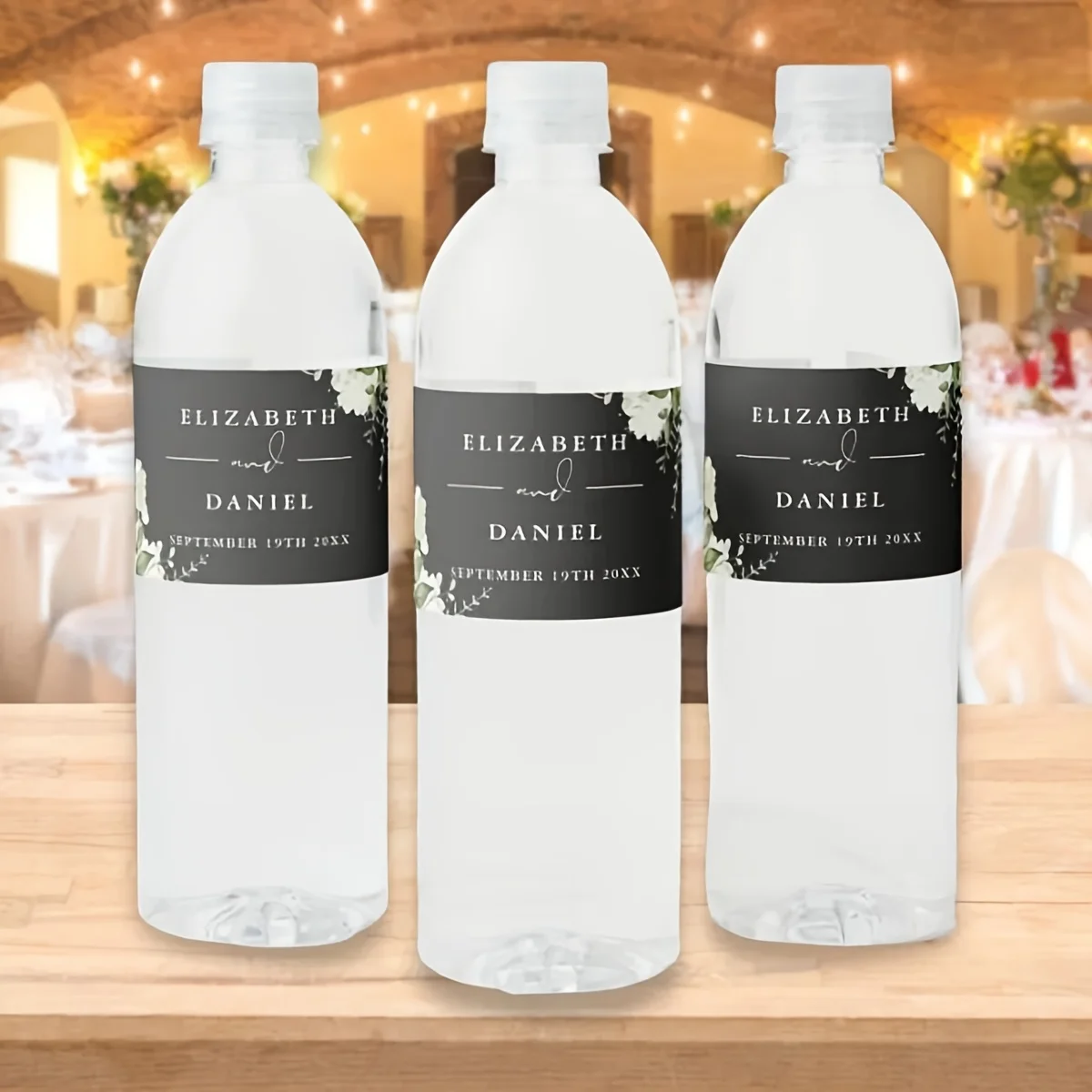 Custom Wedding Welcome Water B - Label Maker ulasan dan harga