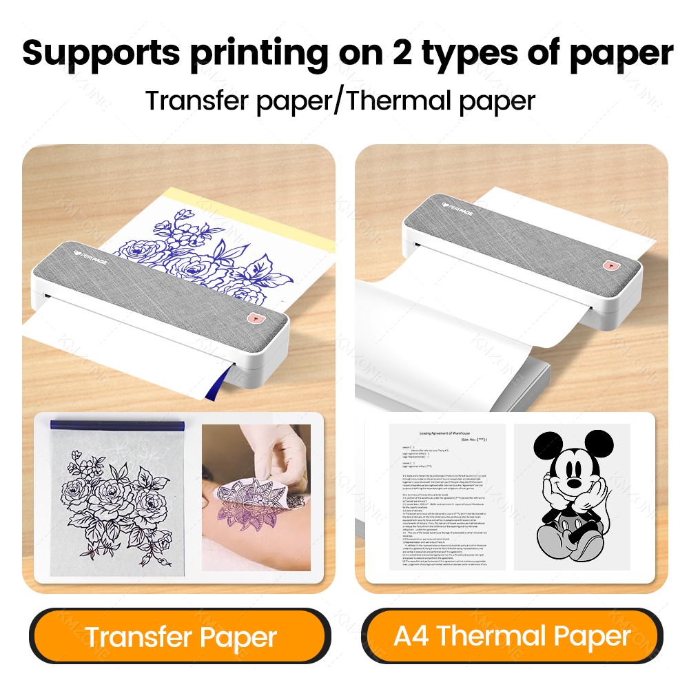 Peripage A4 Portable Printer T - Commercial Book Printing Machines ulasan dan harga