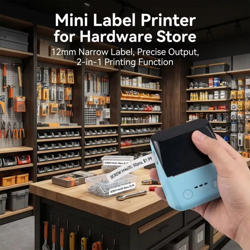 Mini 58mm Receipt Thermal Port - Barcode Printer ulasan dan harga