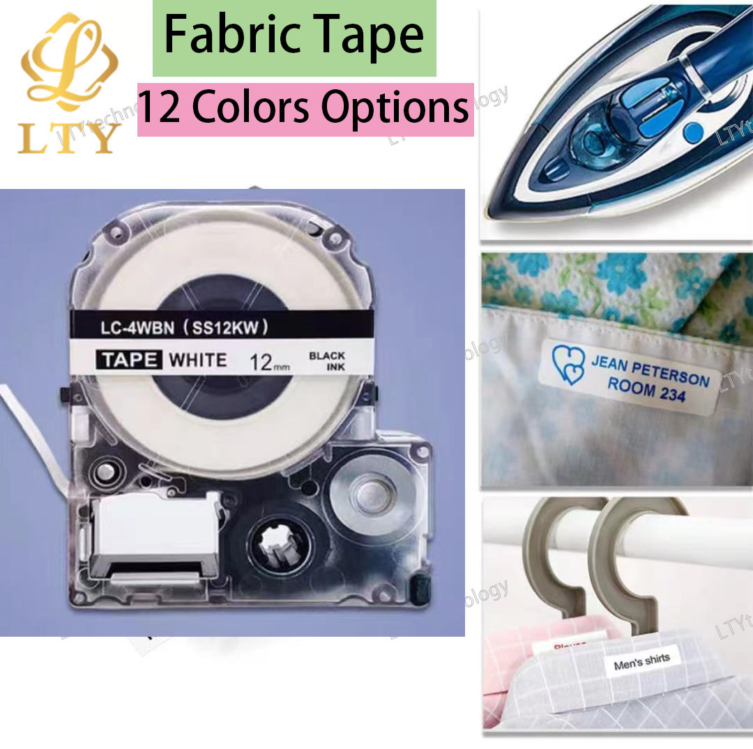 12mm Fabric Iron-on label Tape - Commercial Fabric Printing Machine ulasan dan harga