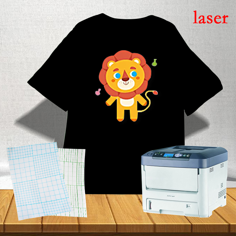 A4 10Pcs Laser Heat Transfer P - Commercial Fabric Printing Machine ulasan dan harga