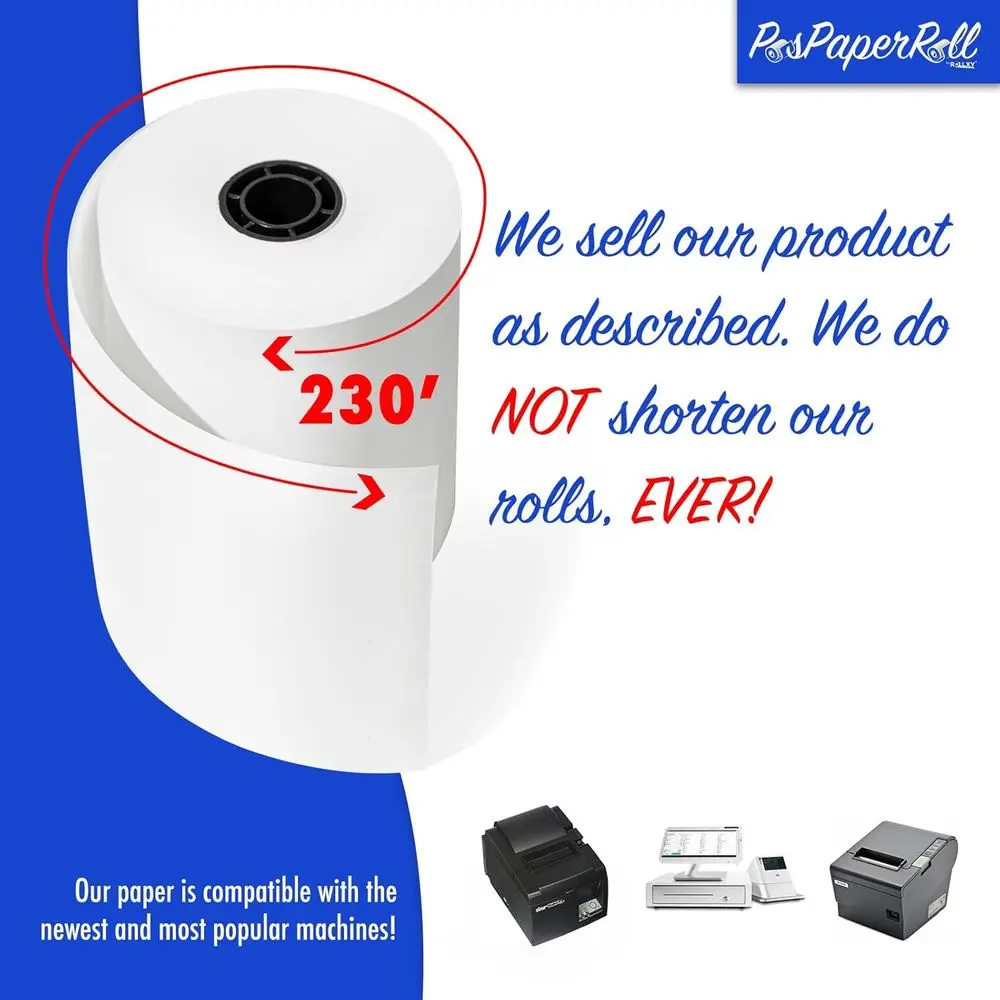 3 1/8 x 230mm Thermal Paper Ro - Printer Paper ulasan dan harga